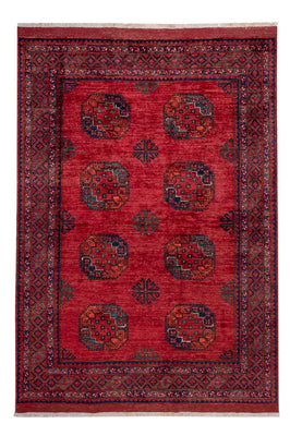 Afghan Rug - Kunduz - 235 x 173 cm - red