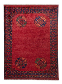 Afghan Rug - Kunduz - 239 x 177 cm - red