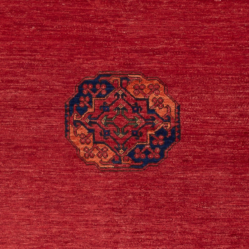 Afghan Rug - Kunduz - 241 x 177 cm - red
