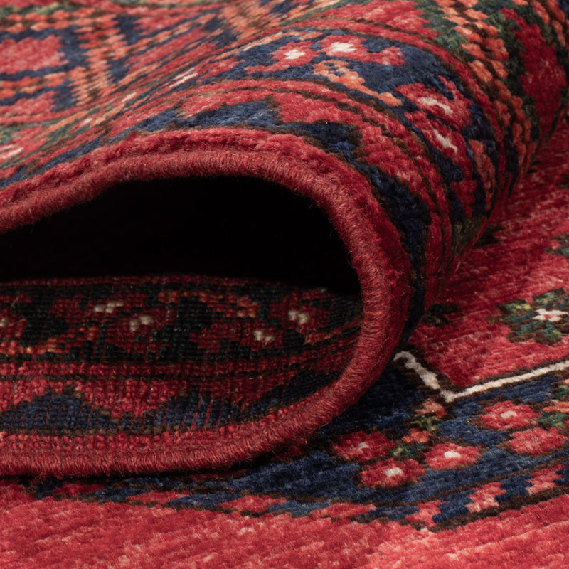 Afghan Rug - Kunduz - 243 x 177 cm - red