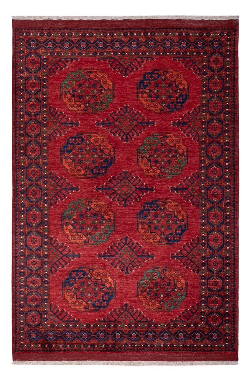 Afghan Rug - Kunduz - 239 x 165 cm - red