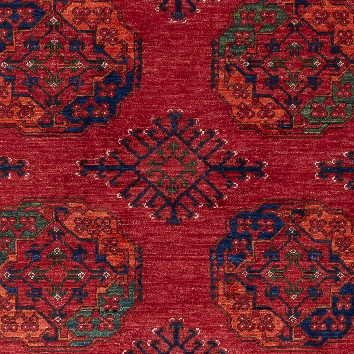 Afghan Rug - Kunduz - 239 x 165 cm - red