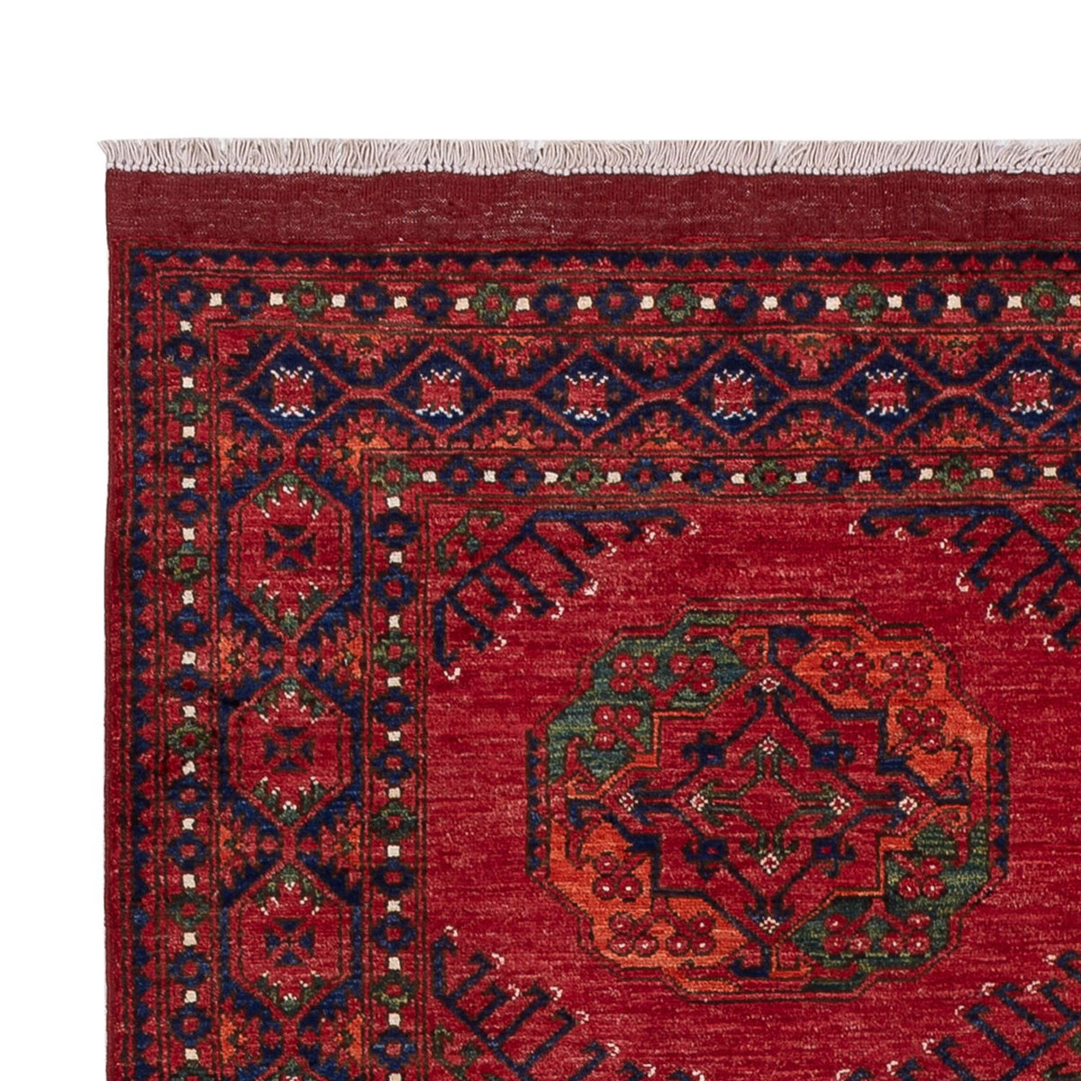 Afghan Rug - Kunduz - 239 x 165 cm - red