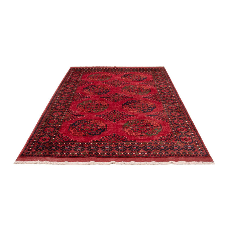 Afghan Rug - Kunduz - 239 x 165 cm - red