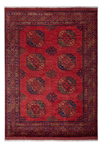 Afghan Rug - Kunduz - 246 x 180 cm - red