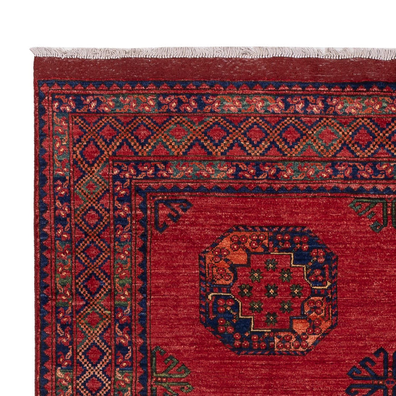 Afghan Rug - Kunduz - 246 x 180 cm - red