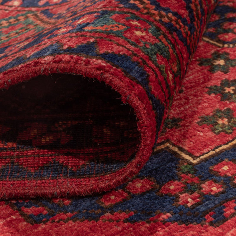 Afghan Rug - Kunduz - 246 x 180 cm - red