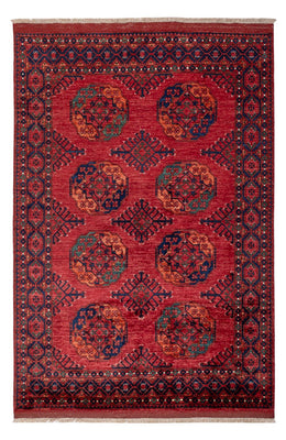Afghan Rug - Kunduz - 234 x 176 cm - red