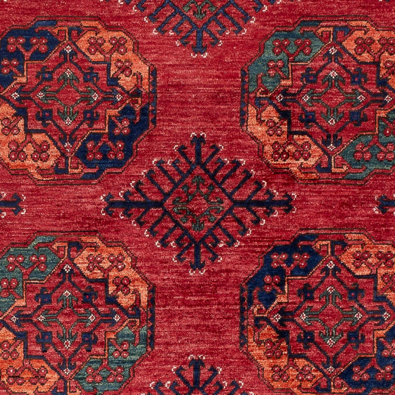 Afghan Rug - Kunduz - 234 x 176 cm - red