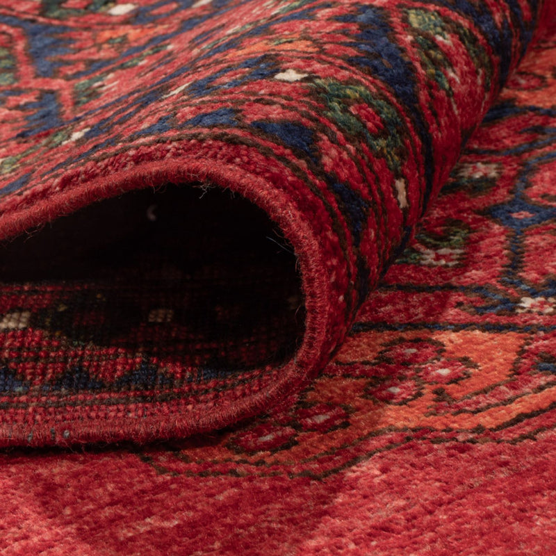 Afghan Rug - Kunduz - 234 x 176 cm - red