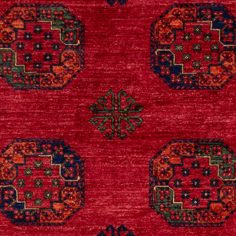 Afghan Rug - Kunduz - 242 x 171 cm - red