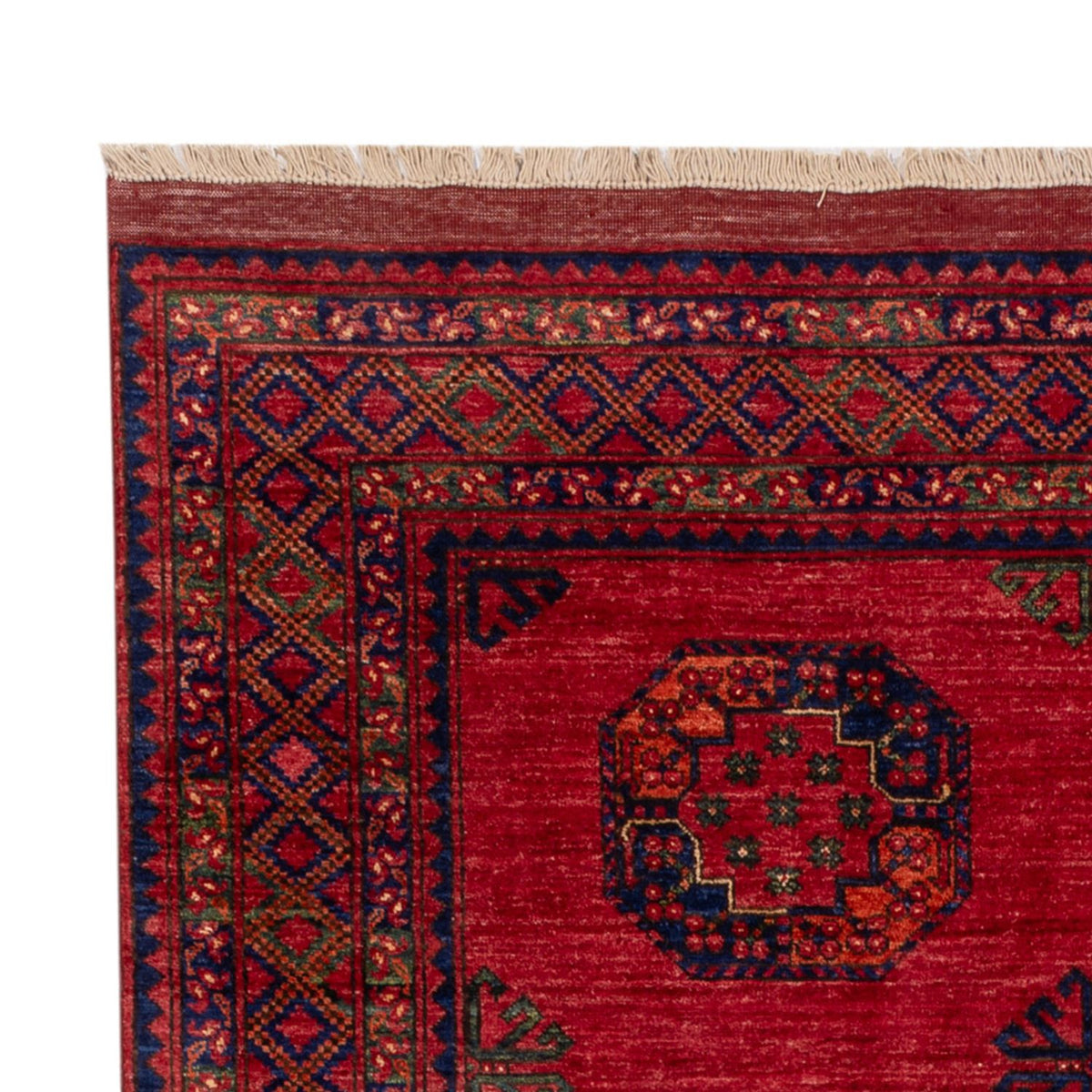 Afghan Rug - Kunduz - 242 x 171 cm - red