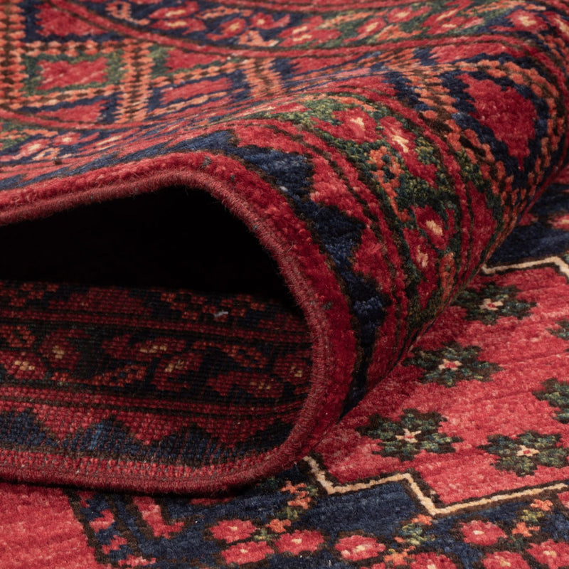 Afghan Rug - Kunduz - 242 x 171 cm - red