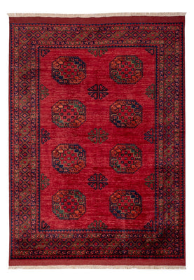 Afghan Rug - Kunduz - 241 x 176 cm - red
