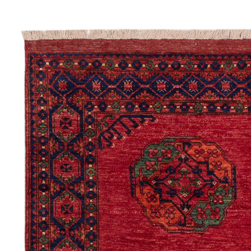 Afghan Rug - Kunduz - 244 x 177 cm - red