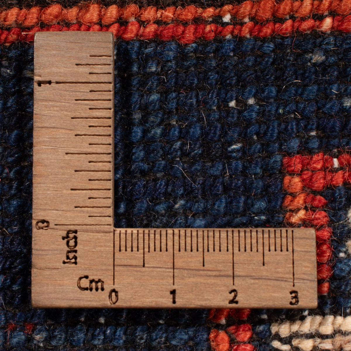 Afghan Rug - 215 x 176 cm - multicolored