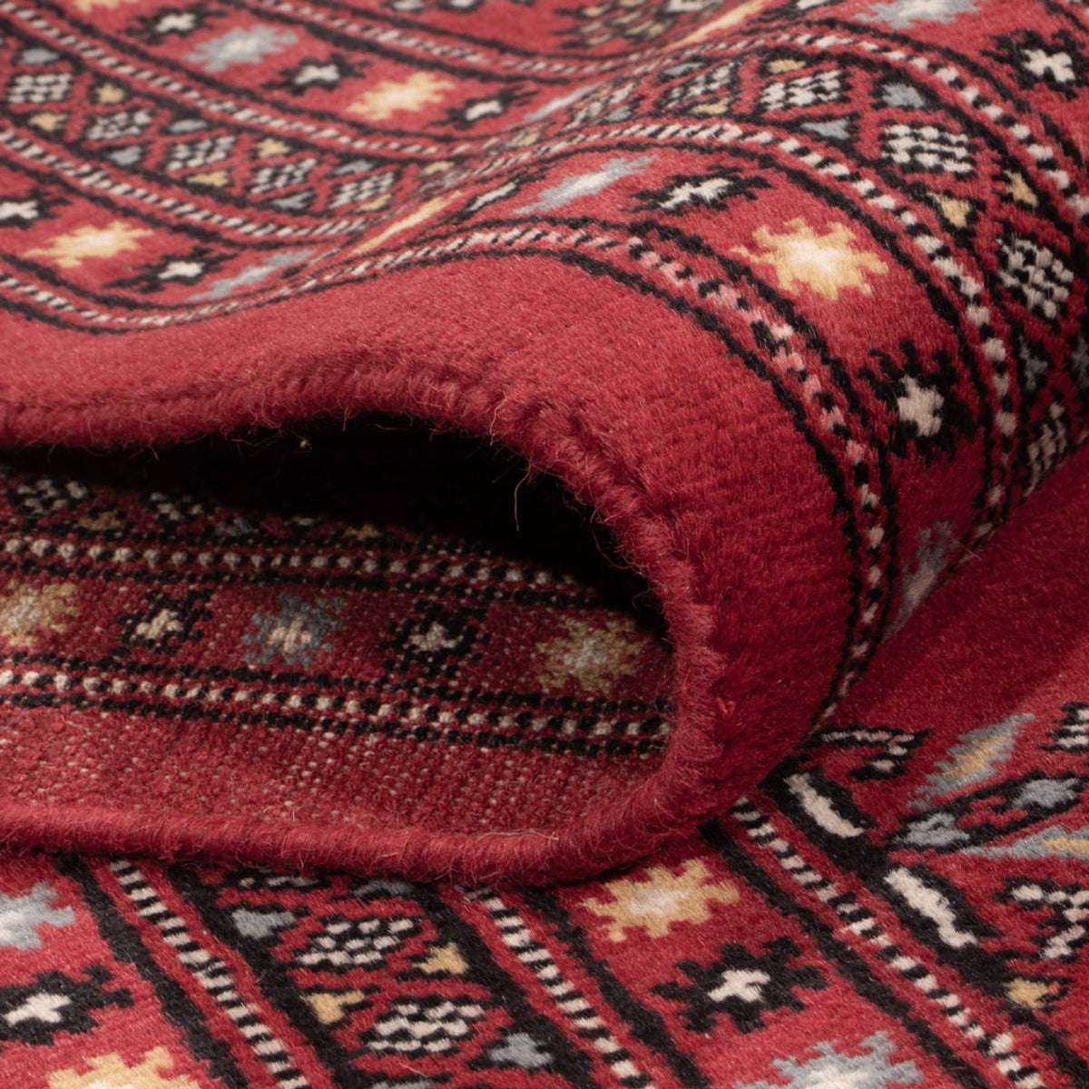 Afghan Rug - Bukhara - 302 x 200 cm - red