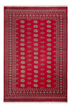Bukhara Rug 206x304cm - Oriental Rug - Rectangle / Red / 206 x 304 cm Rectangle