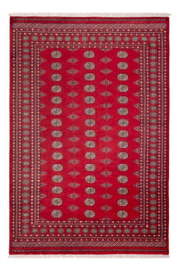 Afghan Rug - Bukhara - 304 x 206 cm - red