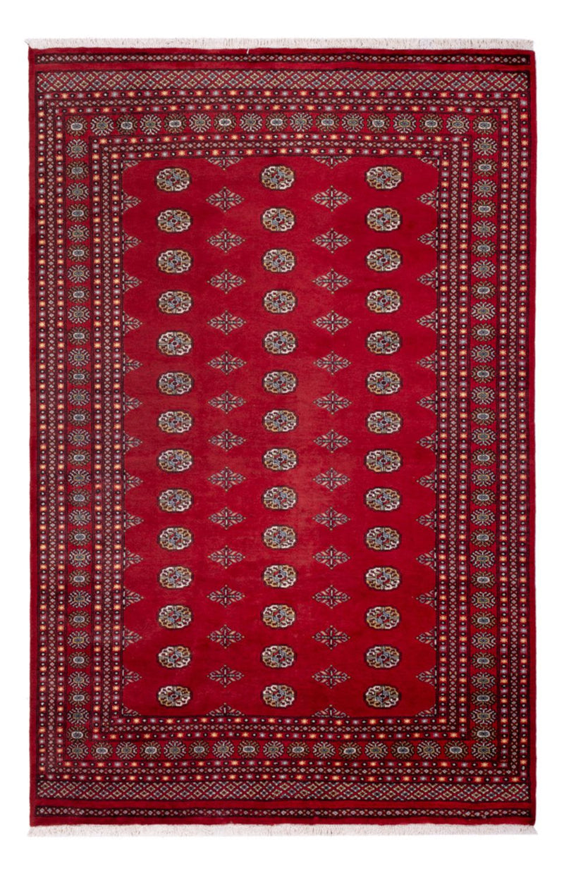 Afghan Rug - Bukhara - 306 x 202 cm - red