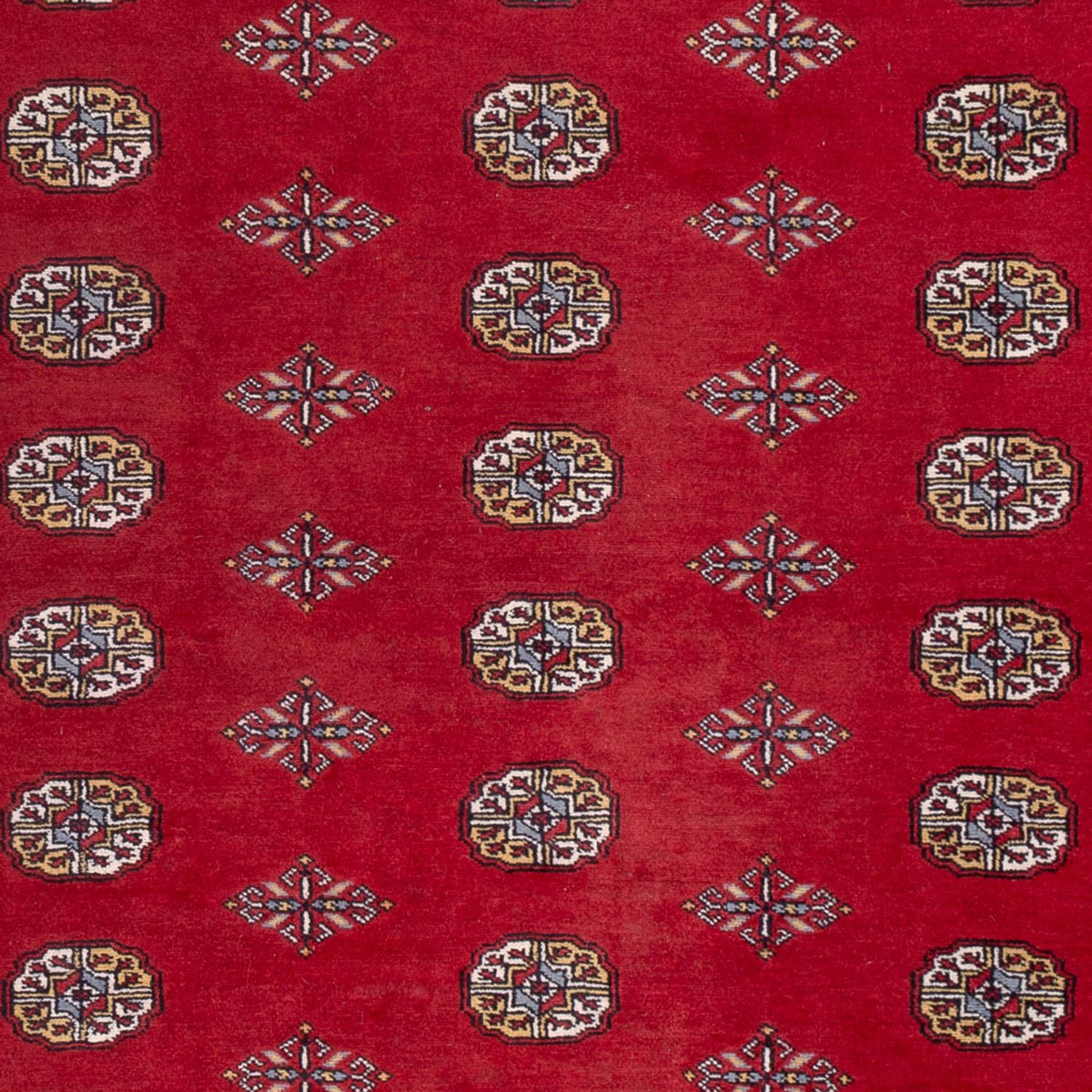 Afghan Rug - Bukhara - 306 x 202 cm - red