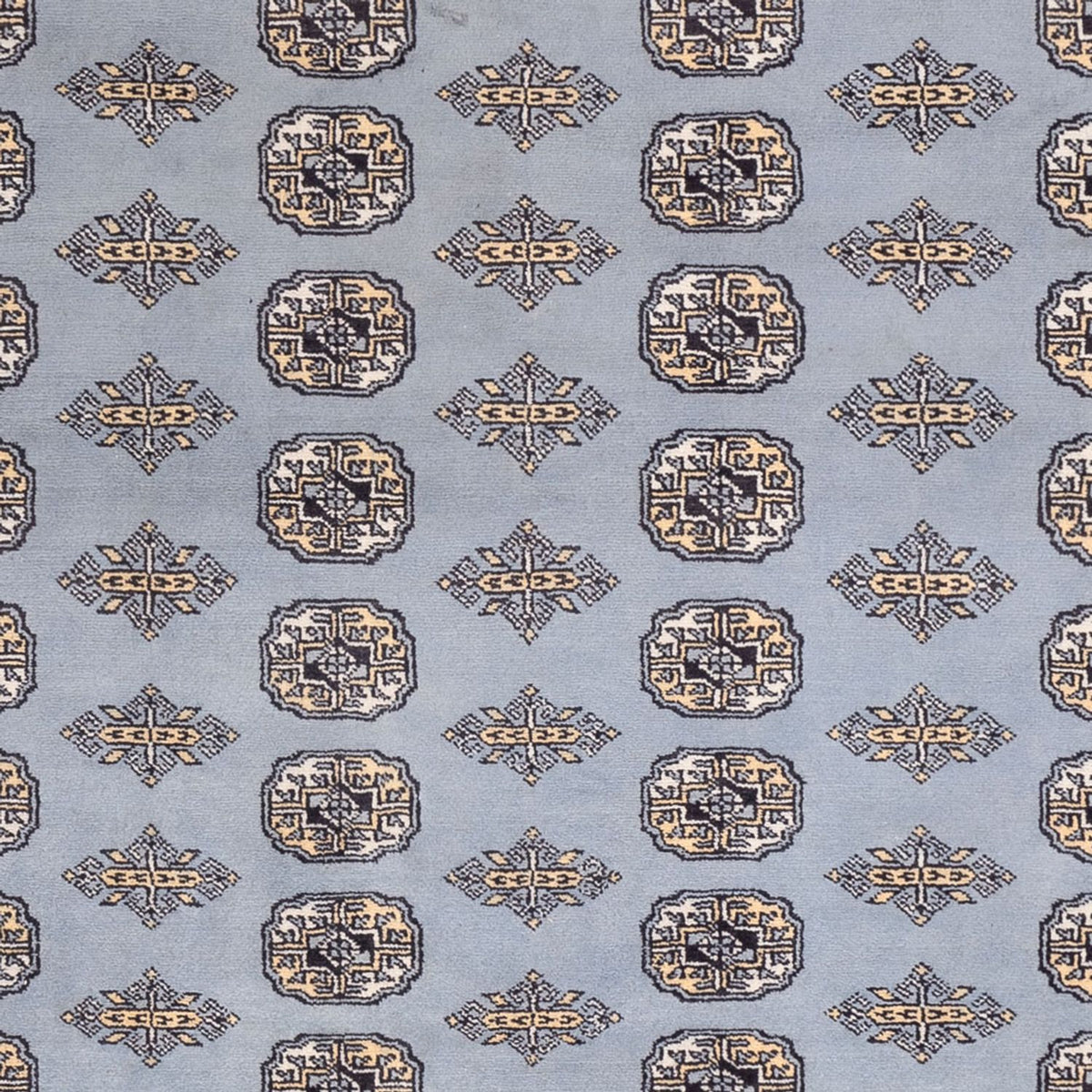 Afghan Rug - Bukhara - 300 x 204 cm - light grey