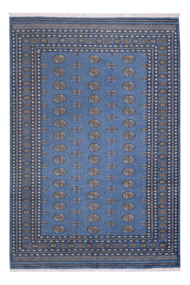 Afghan Rug - Bukhara - 308 x 206 cm - blue