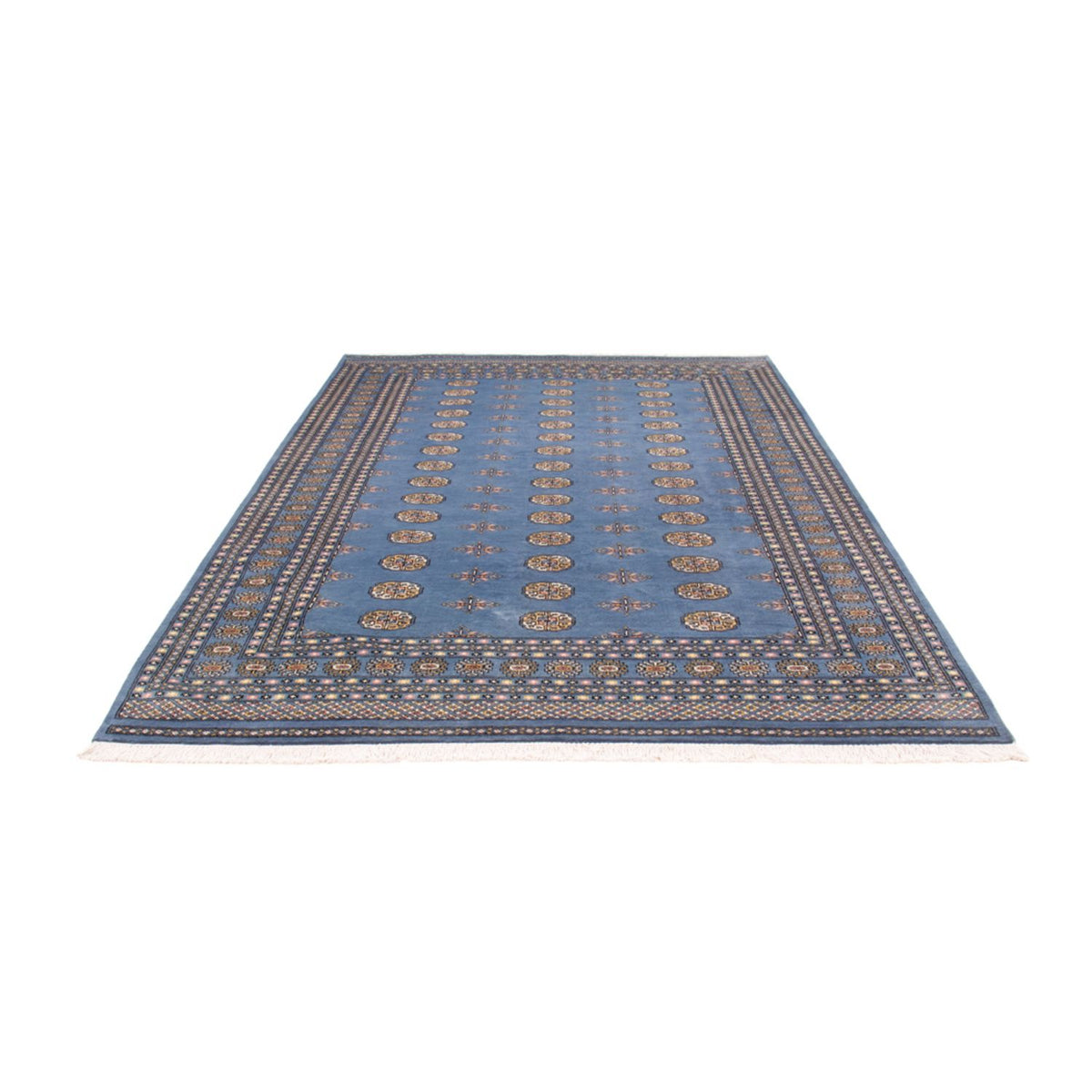 Afghan Rug - Bukhara - 308 x 206 cm - blue