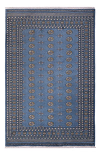 Afghan Rug - Bukhara - 309 x 205 cm - blue