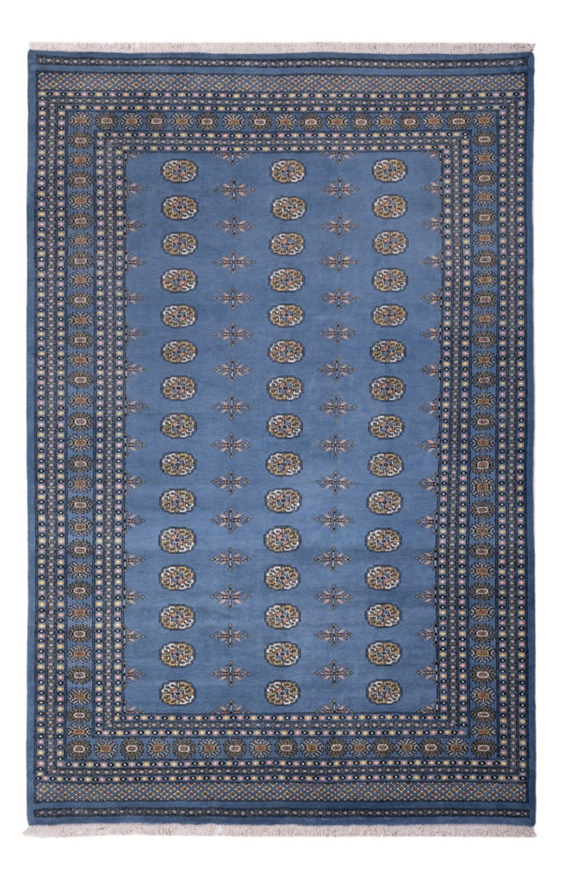 Afghan Rug - Bukhara - 315 x 207 cm - blue