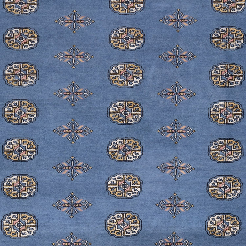 Afghan Rug - Bukhara - 315 x 207 cm - blue