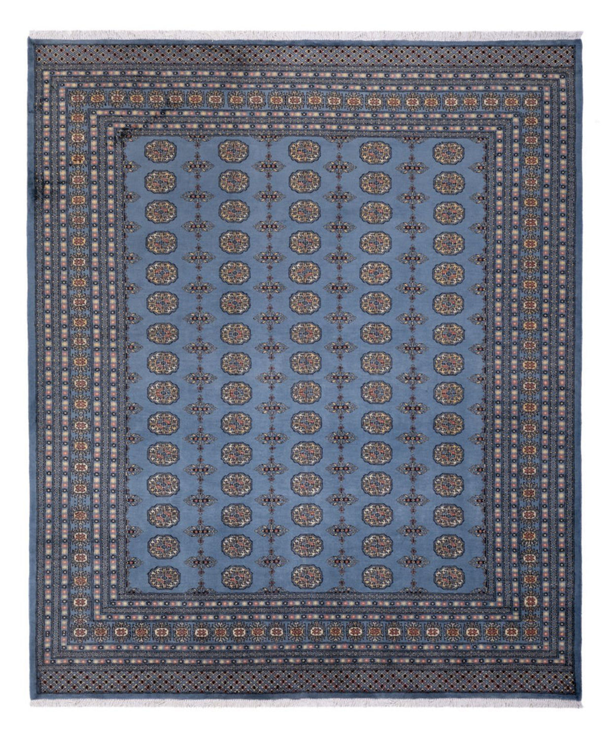 Afghan Rug - Bukhara - 307 x 250 cm - blue