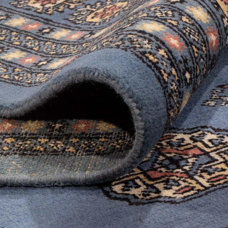 Afghan Rug - Bukhara - 305 x 249 cm - blue