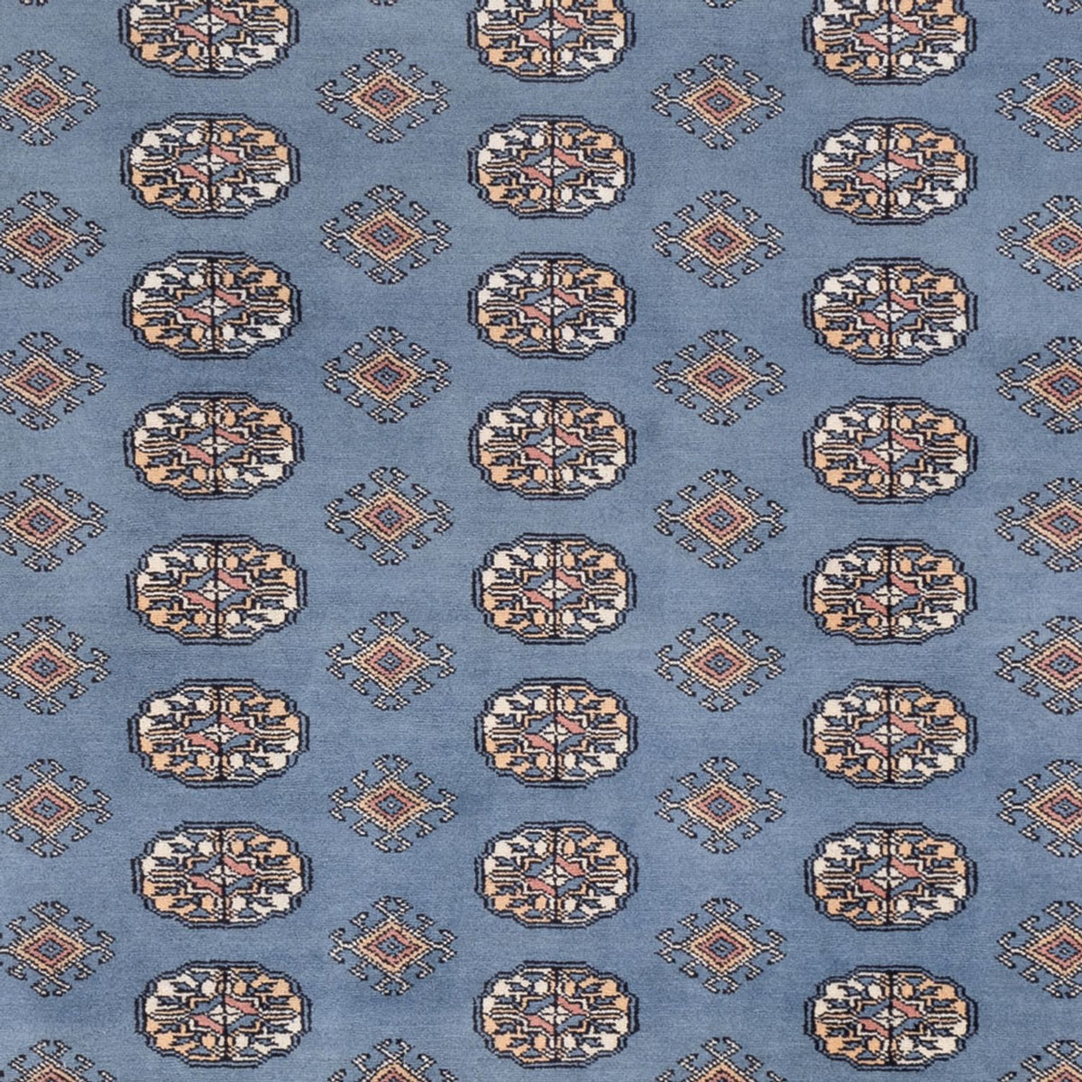 Afghan Rug - Bukhara - 305 x 249 cm - light blue