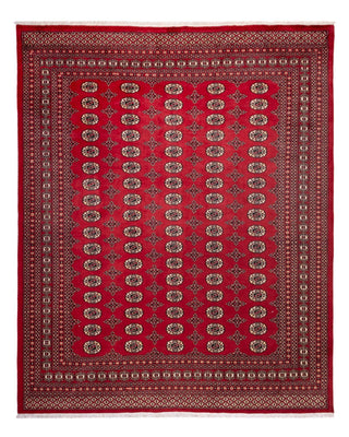 Afghan Rug - Bukhara - 309 x 248 cm - red