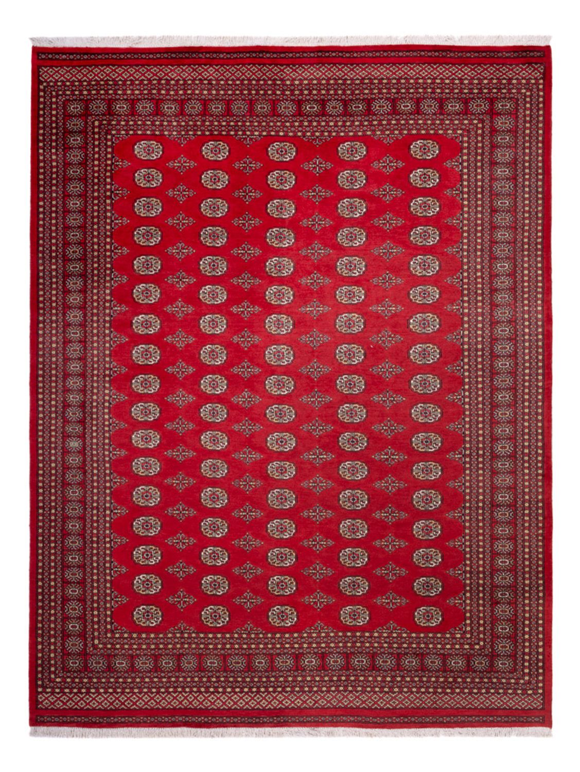 Afghan Rug - Bukhara - 321 x 247 cm - red