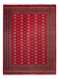 Afghan Rug - Bukhara - 321 x 247 cm - red