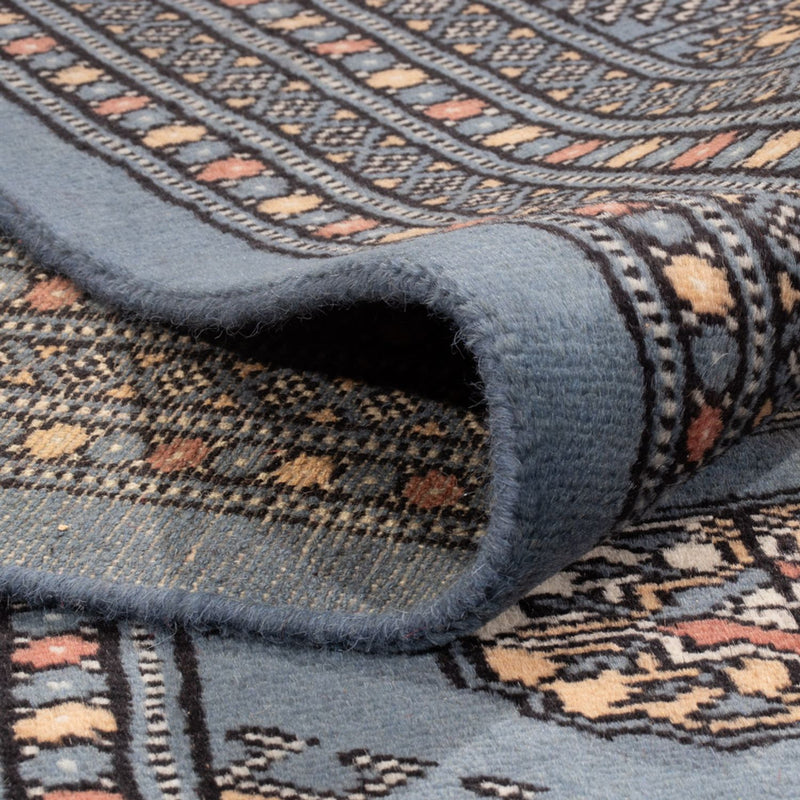 Afghan Rug - Bukhara - 309 x 248 cm - sea blue