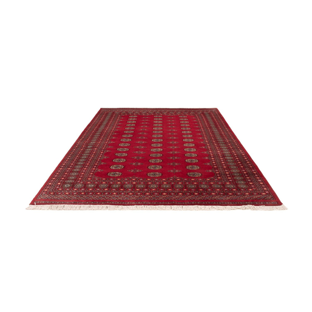 Afghan Rug - Bukhara - 307 x 202 cm - red