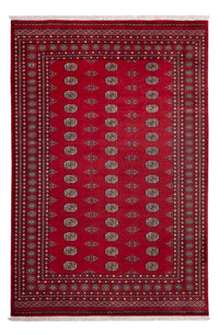Afghan Rug - Bukhara - 302 x 202 cm - red