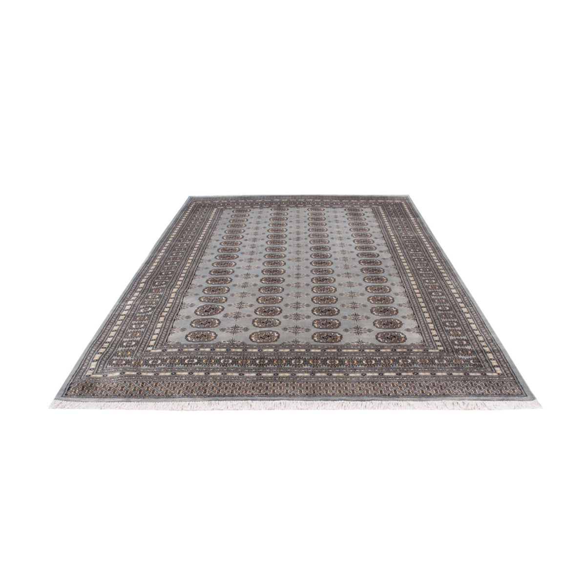 Afghan Rug - Bukhara - 310 x 207 cm - sky blue