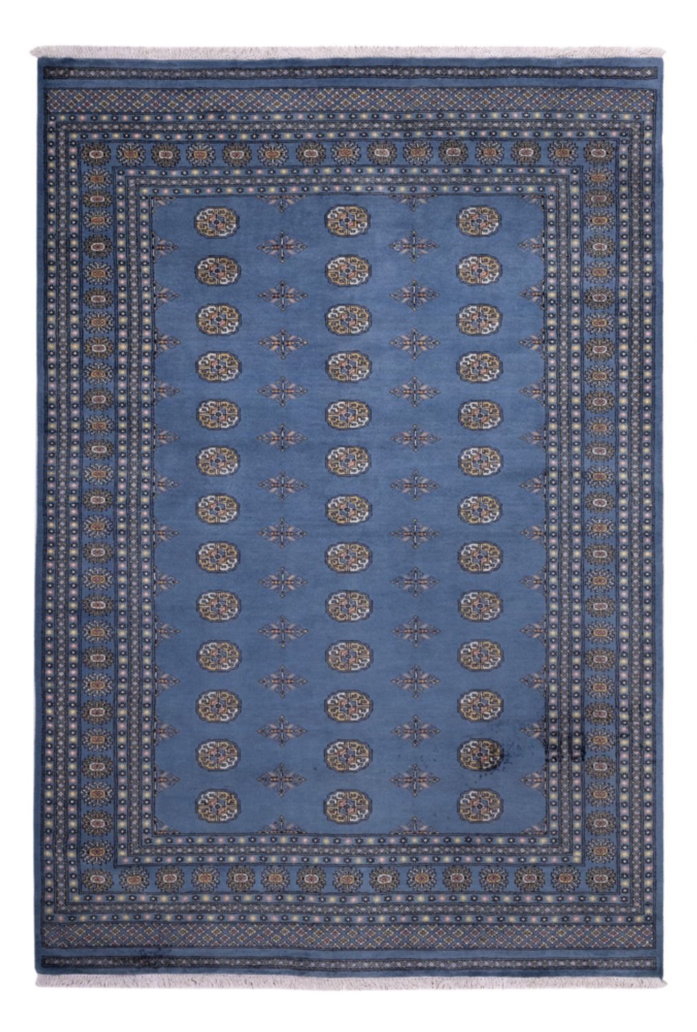 Afghan Rug - Bukhara - 305 x 203 cm - blue