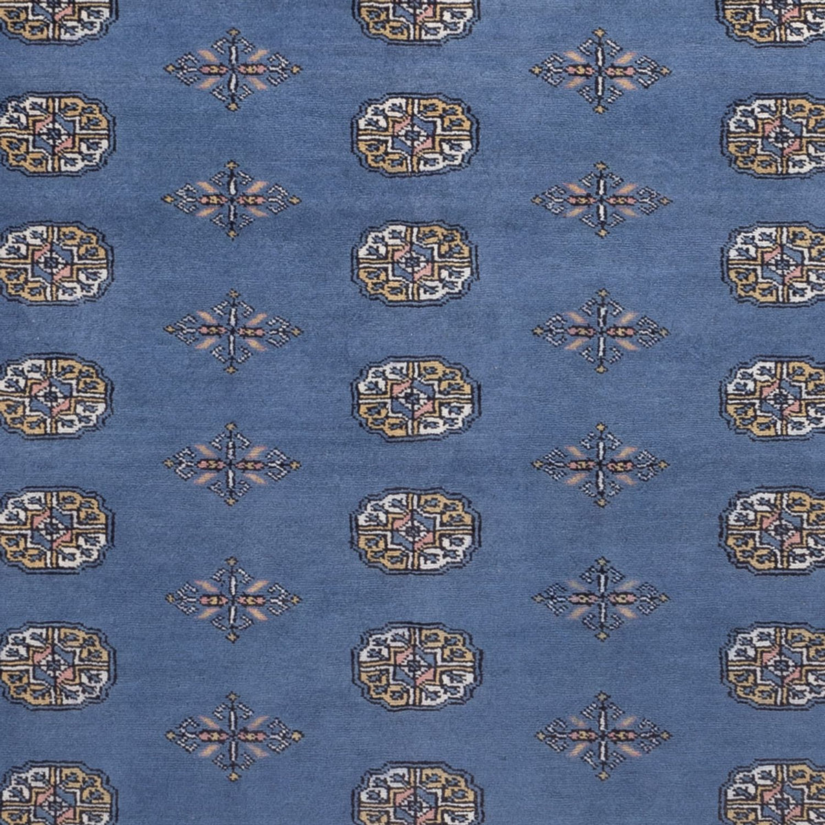 Afghan Rug - Bukhara - 305 x 203 cm - blue