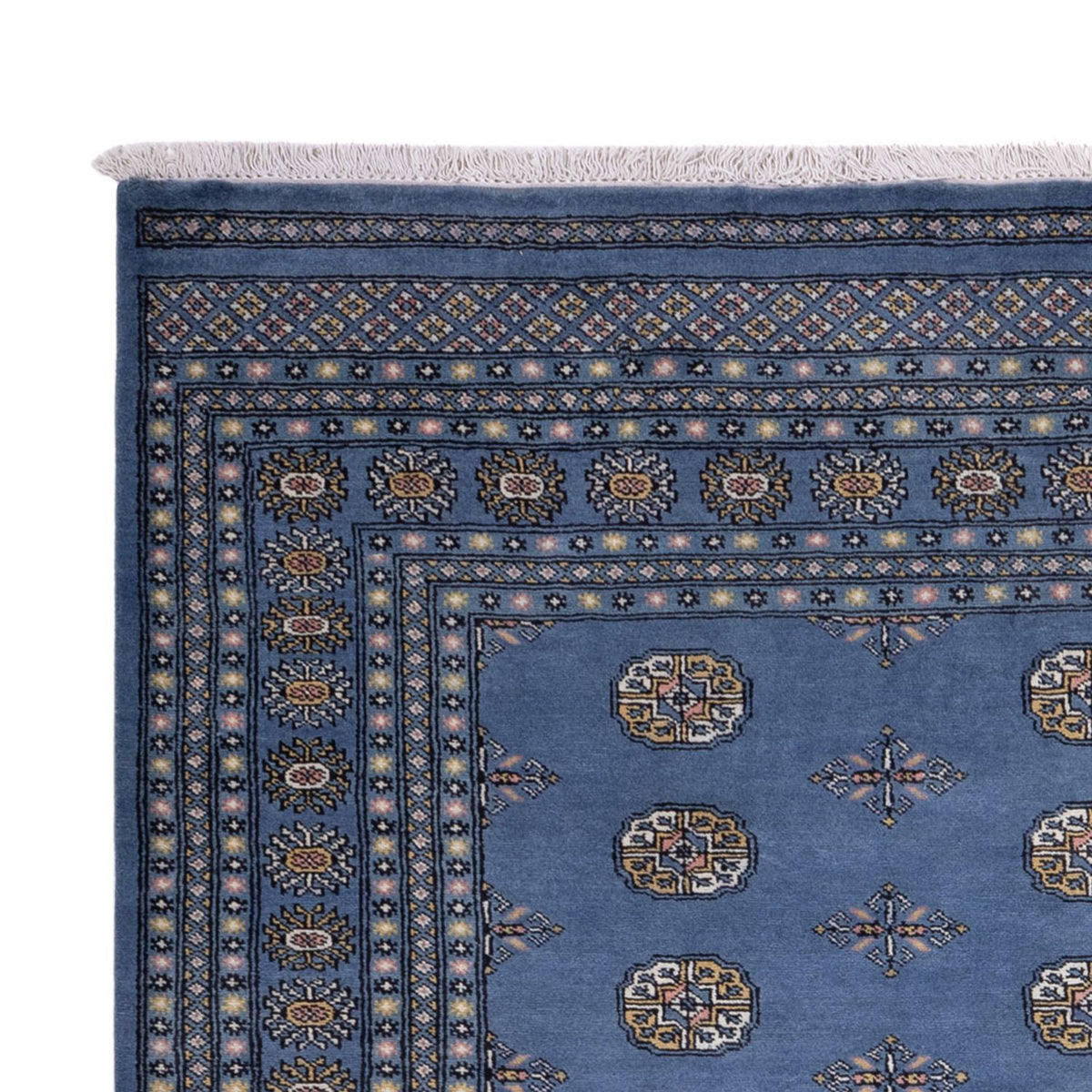 Afghan Rug - Bukhara - 305 x 203 cm - blue