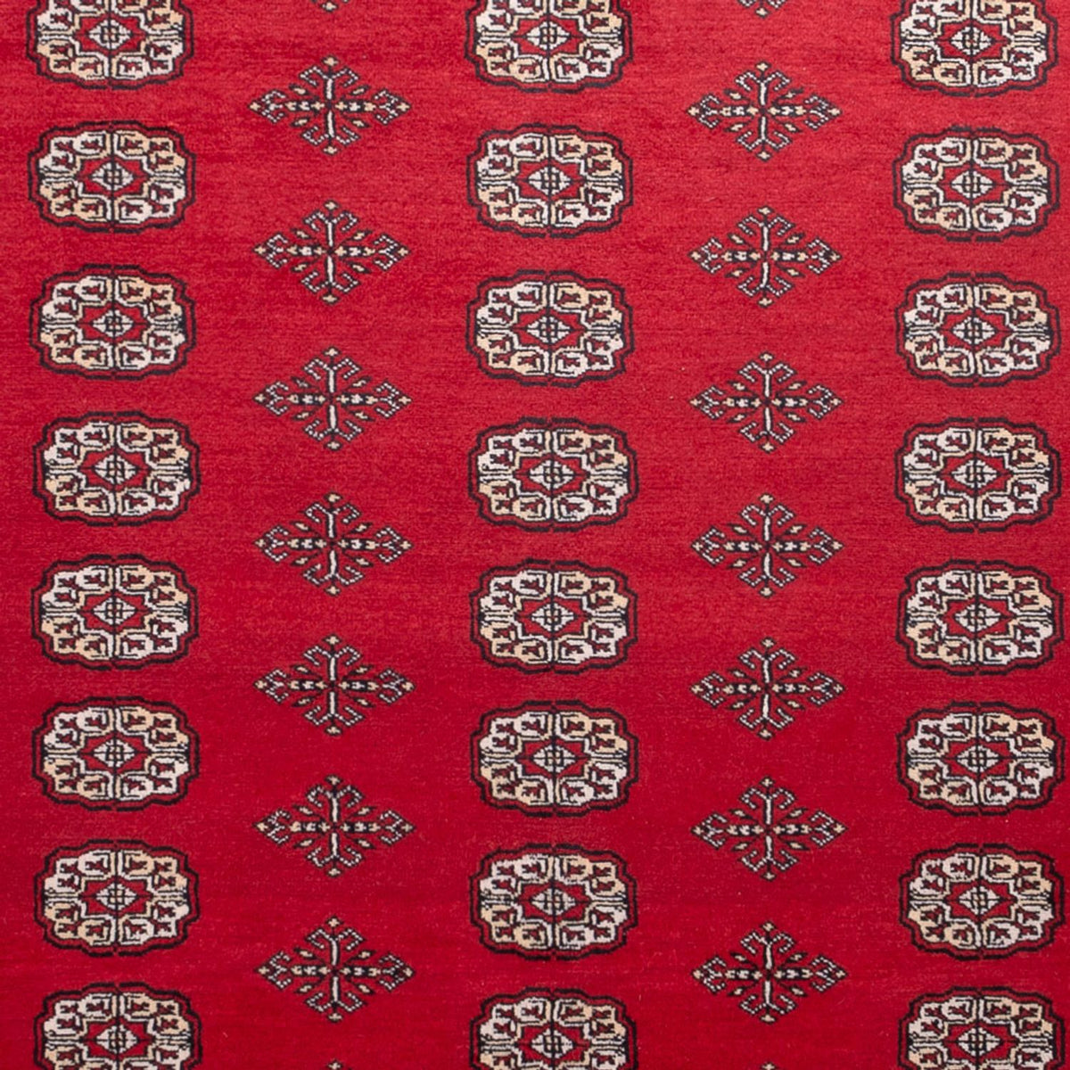 Afghan Rug - Bukhara - 306 x 197 cm - red