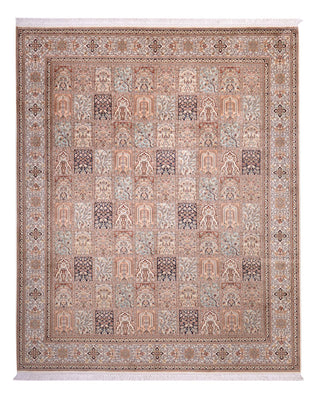 Silk Rug - Kashmir Silk - 304 x 246 cm - sand