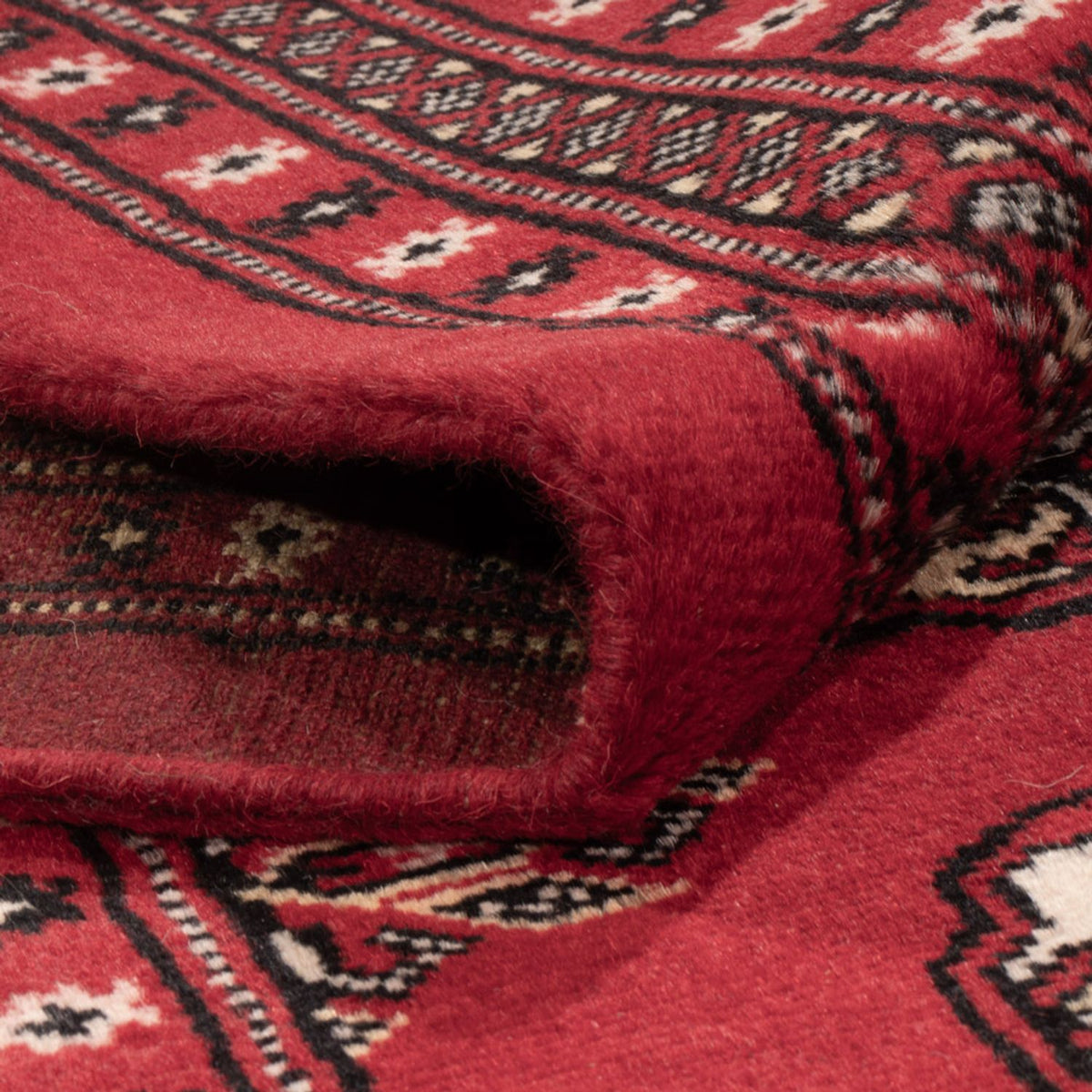 Afghan Rug - Bukhara - 307 x 247 cm - red