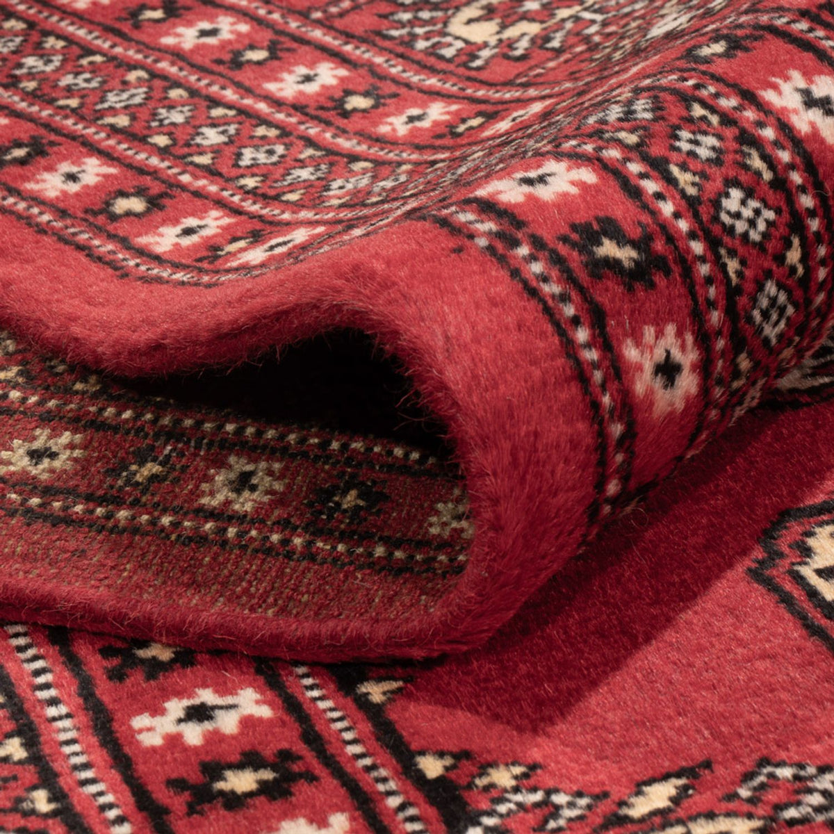 Afghan Rug - Bukhara - 312 x 244 cm - red