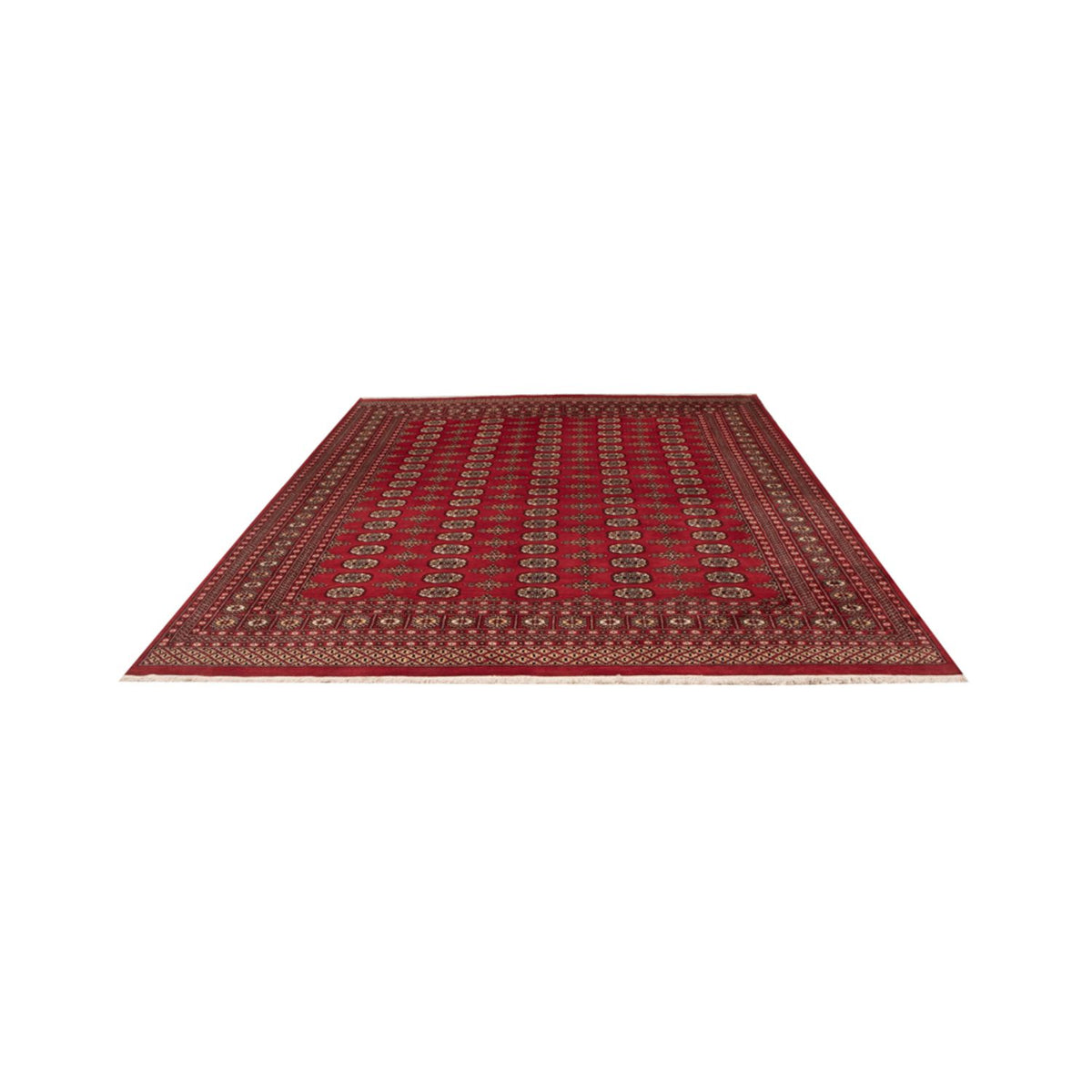 Afghan Rug - Bukhara - 312 x 244 cm - red