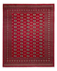 Afghan Rug - Bukhara - 301 x 245 cm - red